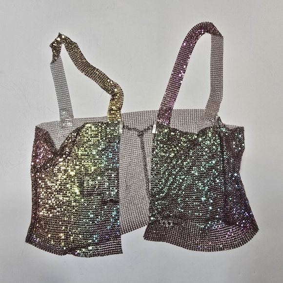 Superdown Shana Chain Crop Top in Multi - Picture 8 of 9